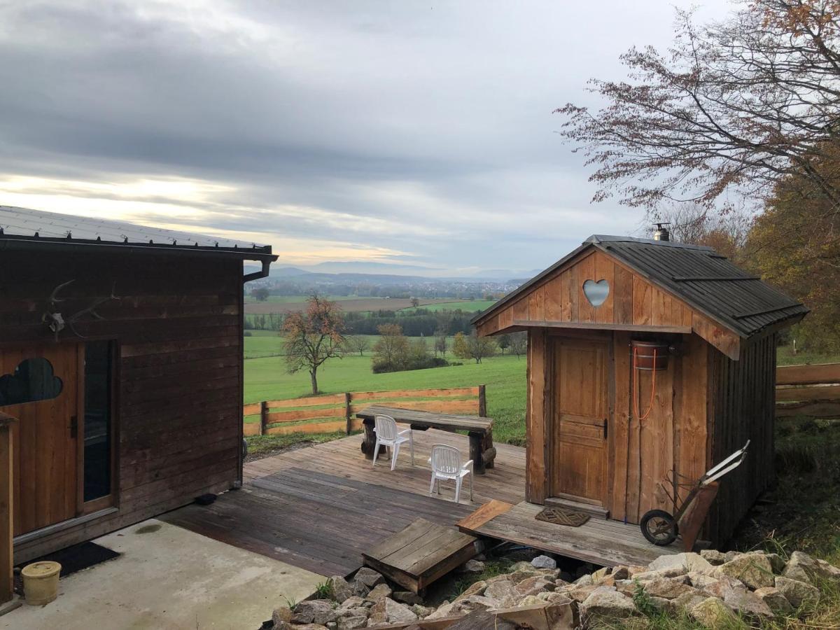 Sunrise Cabin Et Sauna Rothbach المظهر الخارجي الصورة